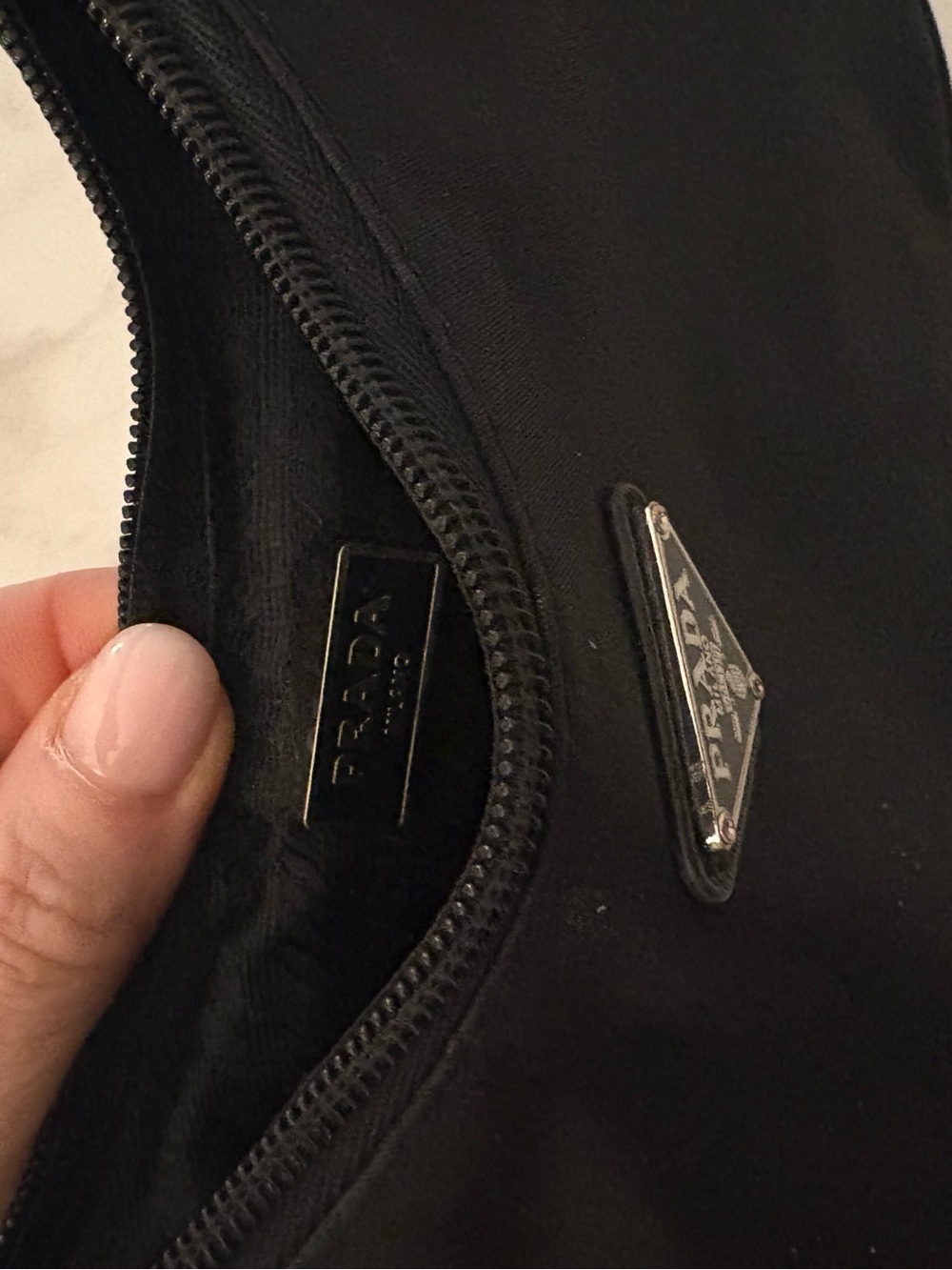 Re- nylon Prada Tessuto. Perfect for on the go or even a night out. Gently used - Picture 3 of 5